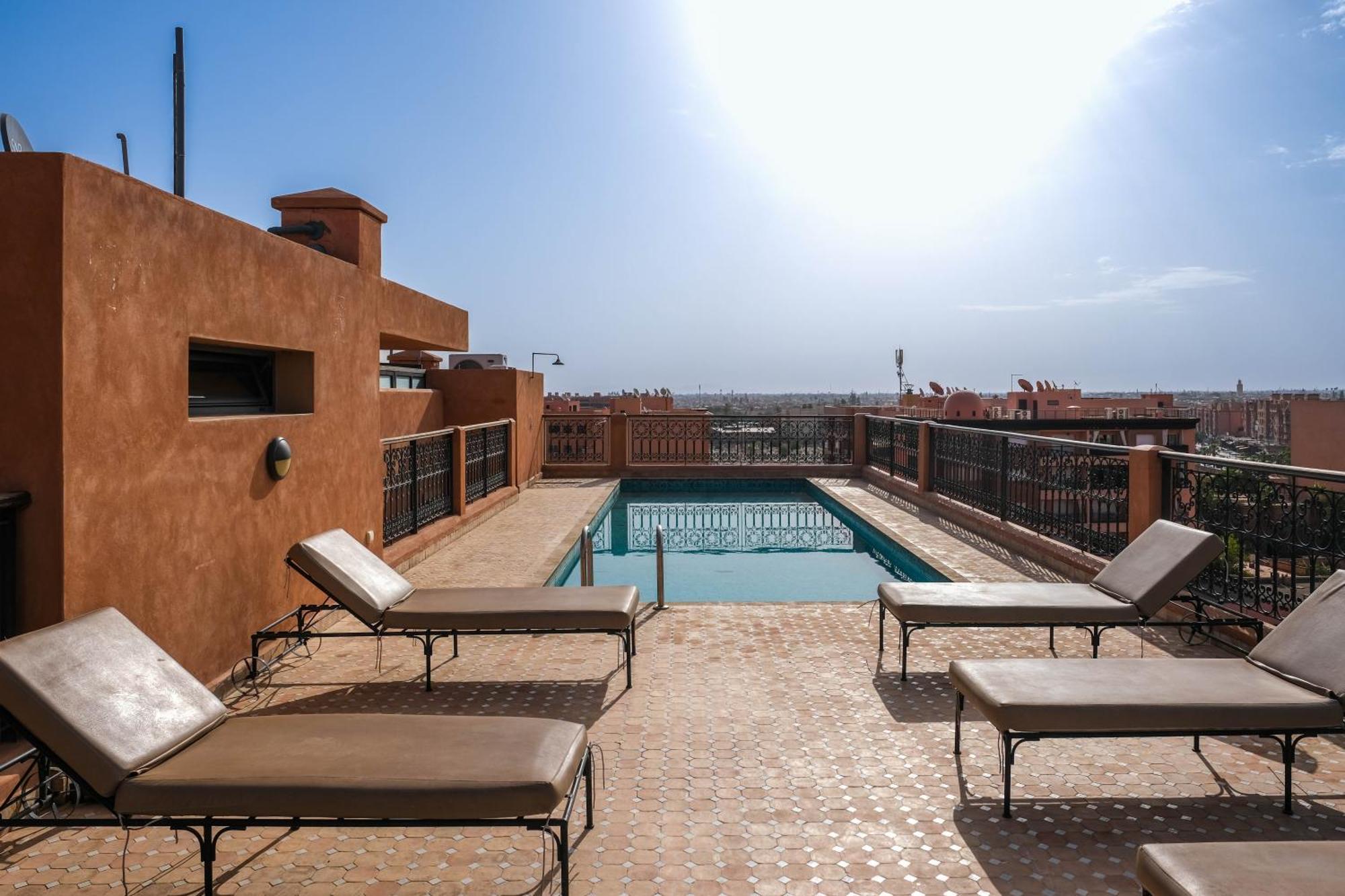 Top Appartement Gueliz Марракеш Экстерьер фото